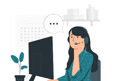 Help Desk Illustration